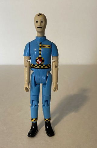 Pitstop Dummy Figure: Vintage Incredible Crash Dummies By Tyco - Rare