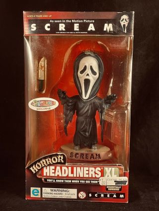 Horror Headliners Xl Scream,  Figure,  Ghostface,  Wes Craven