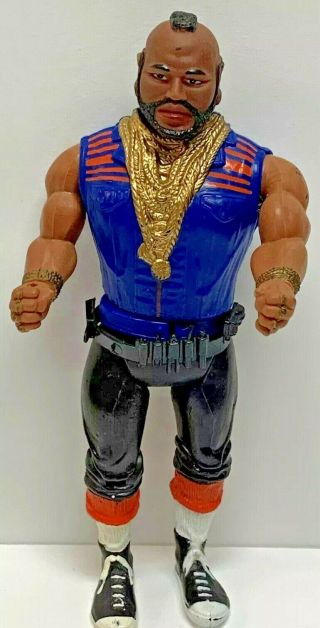 1983 Vintage The A - Team Mr.  T Cannell Action Figure 6 " W/ Belt