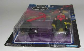 Batman Returns Robin Action Figure Launching Grappling Hook In Package 1991