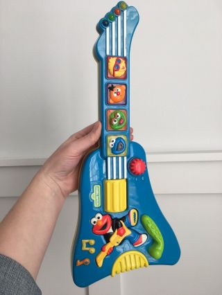 Set Of 2 Sesame Street Elmo Magical Moves Keyboard & Rock Roll Guitar Musical 3