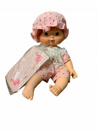 Vintage Kenner Strawberry Shortcake Baby Blow A Kiss Doll