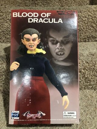 2008 Amok Time Toys Blood Of Dracula 12 " Figure Universal Monsters