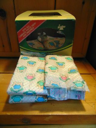 Vintage Coleco Cabbage Patch Kids 4 Disposable Designer Diapers Opened 1984