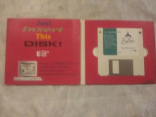 Vintage Rare 1994 Aol America Online Version 2.  0 Mi Floppy Disk