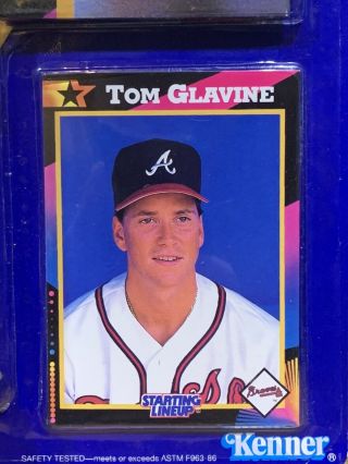 TOM GLAVINE BRAVES 1992 MLB Baseball Starting Lineup SLU Figure 2