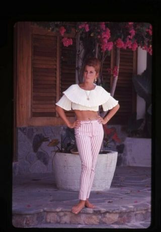 Stefanie Powers Sexy Vivid Color Vintage Pin Up 35mm Transparency