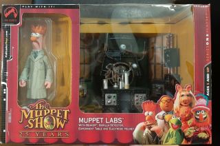 The Muppet Show 25 Years Muppet Labs Beaker And Accessories Series 1 Play - Set