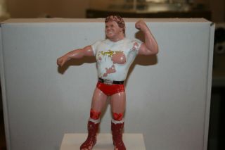 Vintage Titan Sports Ljn Wwf Rowdy Roddy Piper Hot Rod 1984 Rubber Wrestler