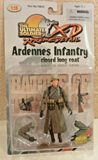 The Ultimate Soldier Xtreme Detail Ardennes Infantry Closed Long Coat 1:18