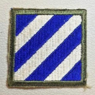 Vintage Us Army 3rd Infantry Division Patch 55a 1 Of 4