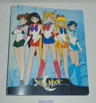 Vintage 1995 Sailor Moon 3 - Ring Plastic Binder