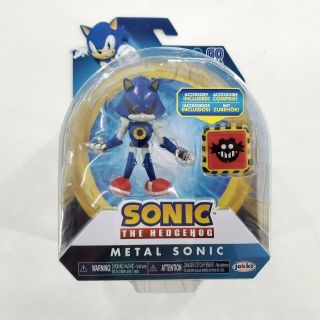 Sonic The Hedgehog Metal Sonic Action Figure W/accessory - 4 Inch