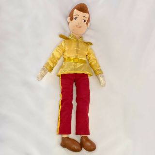 [rare] Prince Charming Disney Store - Stuffed Plush Doll 22 " From Cinderella