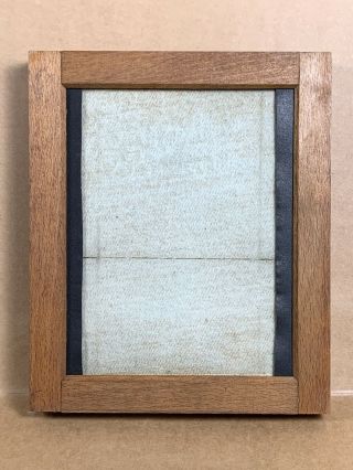 Vintage Eastman Wooden Printing Frame 3 3/4” X 4 3/4” Film Negatives