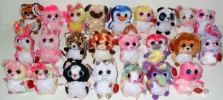 Keel Toys Mini Motsu 4 " Inch Bean Bag Plush Complete Set Of 24 With Tags