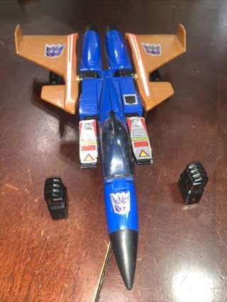 Transformers G1 Decepticon Dirge Vintage 1985 100 Complete