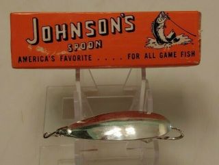 Johnson Silver Minnow/box; Spinning Size (no.  1110,  Older Than Vintage
