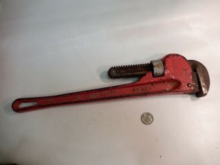 Sears Heavy Duty 18 " Pipe Wrench 30854 Monkey Wrench Vintage