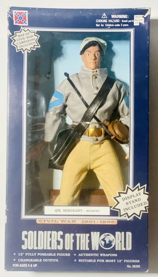 Soldiers Of The World Civil War Qm Sergeant Infantry Formative Int 1998 Nrfb Vtg