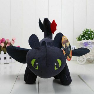 How To Train Your Dragon 3light Fury Night Toothless Plush Soft Toy Doll Gift