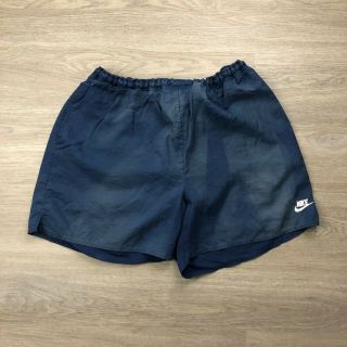 Vintage Nike Shorts Mens Xl Blue 90s Big Logo