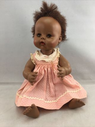 Madame Alexander Vintage 1965 13.  5 " Black/african American Sweet Tears Baby Doll