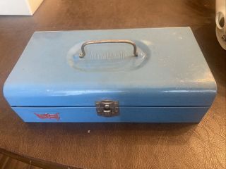 Vintage Bernzomatic Propane Torch Metal Box Kit Missing Some Accessories.