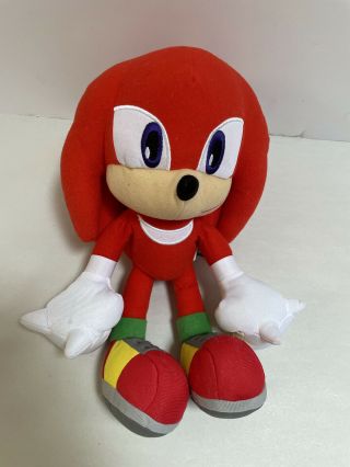 Sega Sonic The Hedgehog Arcade Game Knuckles Plush Doll Stuffed Animal Toy 12 "