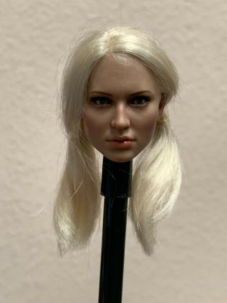 1/6 Hot Toys Mms157 Sucker Punch Baby Doll Head Sculpt Emily Browning