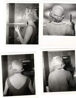 Actress Lana Turner,  Hairdressed Test For Madame X Set - 24 Vintage Photo