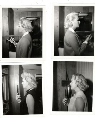 Actress Lana Turner,  Hairdressed Test For Madame X Set - 17 Vintage Photo