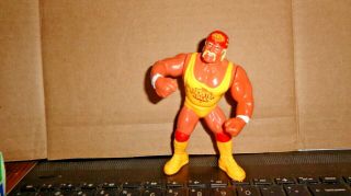 Vintage Wwf Hulk Hogan Titan Sports Action Figure Hulkster Rules 1991 Hasbro 2