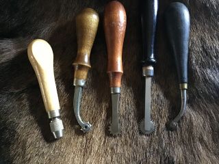 Antique Vintage Leather Marking Tools