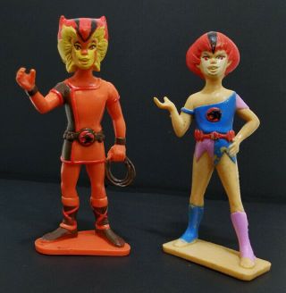 Vintage 1985 Thundercats 4 Inch Figures Wilykat & Wilykit – Ljn Toys - Read Info