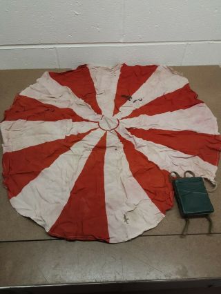 Vintage Hasbro 1967 Gi Joe Action Pilot Fighter Pilot Parachute Set,  Rare