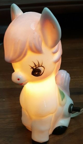 Vintage My Little Pony Night Light.  I Have Never Seen One Before.