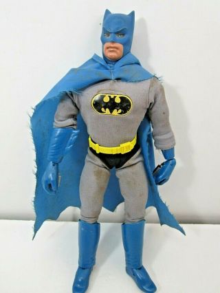 Vintage 1978 Mego Magnetic 12 Inch Batman Action Figure