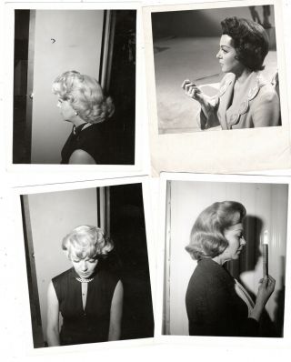 Actress Lana Turner,  Hairdressed Test For Madame X Set - 21 Vintage Photo