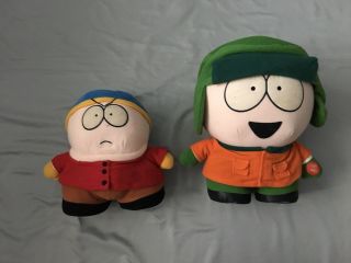 Kyle South Park 15 " Plush Stuffed Toy 1998 Fun 4 All Corp & Eric Cartman Plush