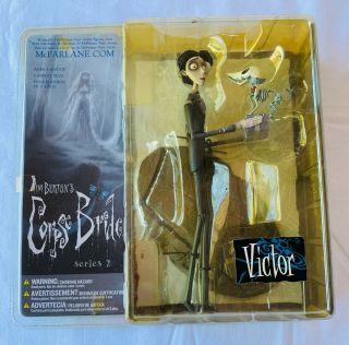 Victor Corpse Bride Tim Burtons Series 2 Mcfarlane Toy Figure 2006 Boxed Rare