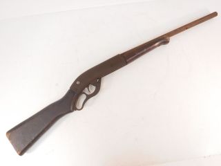 Rare Early Vtg Parris - Dunn Air Gun Rifle Shotgun Lever Action Made In Iowa Usa