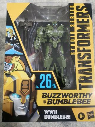 ❗️transformers Buzzworthy Wwii Bumblebee 26 Bb Studio Series 6” Figure Mib 2020