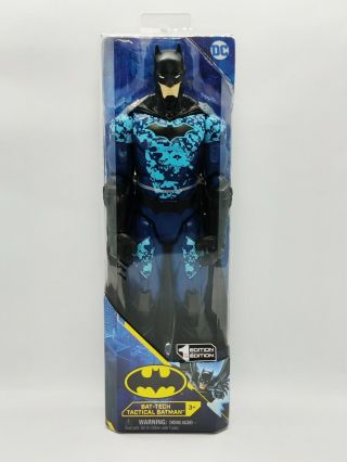 2020 Dc Spin Master Bat - Tech Tactical Batman 12in.  Figure - 1st Edition