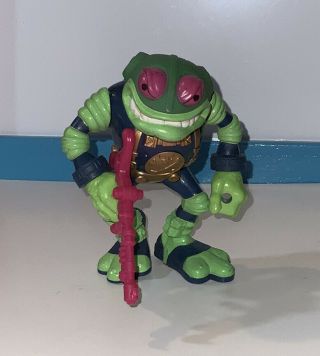 Vintage Bucky O’hare Storm Toad Trooper Action Figure 1990 Toad Wars Complete
