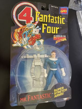 Fantasticfour Animated Series.  Stretch Arms Mr.  Fantastic.  Toybiz1994 Ff4 - 1