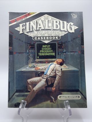 The Final Bug A Solo Operations Casebook Blashfield Top Secret Tsr Vintage 1988