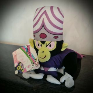 Cartoon Network Powerpuff Girls Mojo Jojo Plush Stuffed Toy Doll Spin Master Kid 2