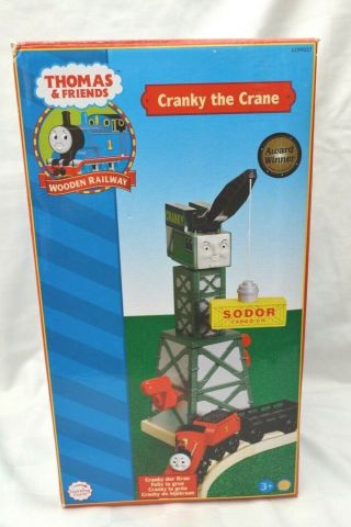 Cranky The Crane Brio Elc Thomas And Friends Wooden Railway Train Set