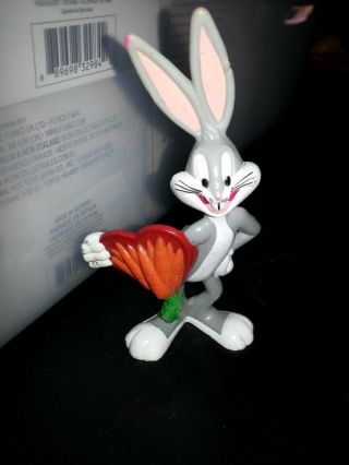 Tyco Looney Tunes Vintage 1994 Bugs Bunny Heart Throbs Figurine Collectible